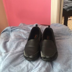Black safe t step shoes